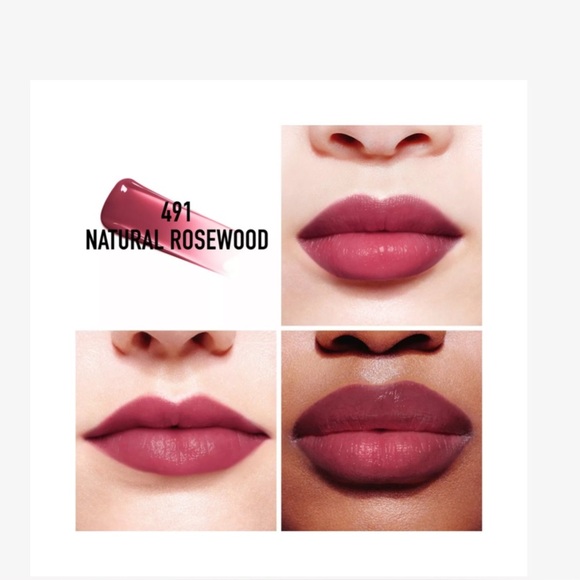 Dior Addict Lip Tint 491 Natural Rosewood NWT - Picture 4 of 4